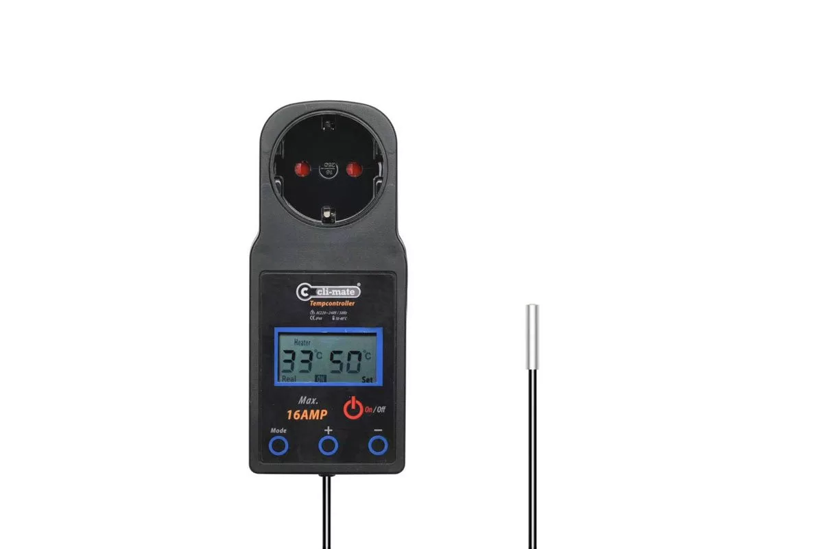 Regulación y Control de Humedad y Temperatura Temp Controller 16A