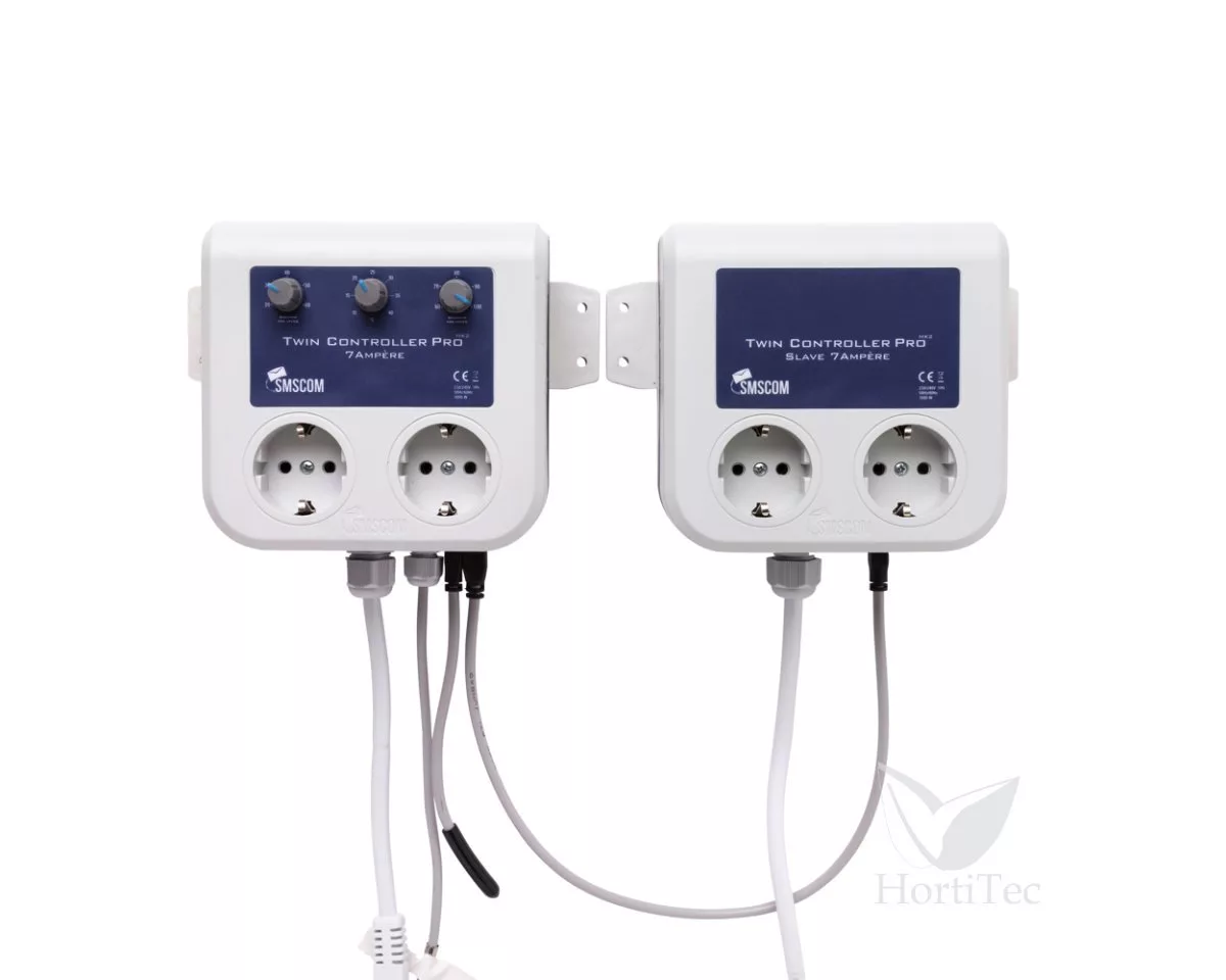 Regulación y Control de Humedad y Temperatura Twin Controller PRO esclavo 7A SMSCom