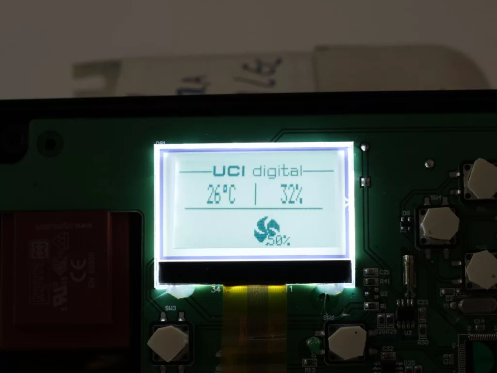 Regulación y Control de Humedad y Temperatura UCI Digital HR & temperatura VDL — vista 2