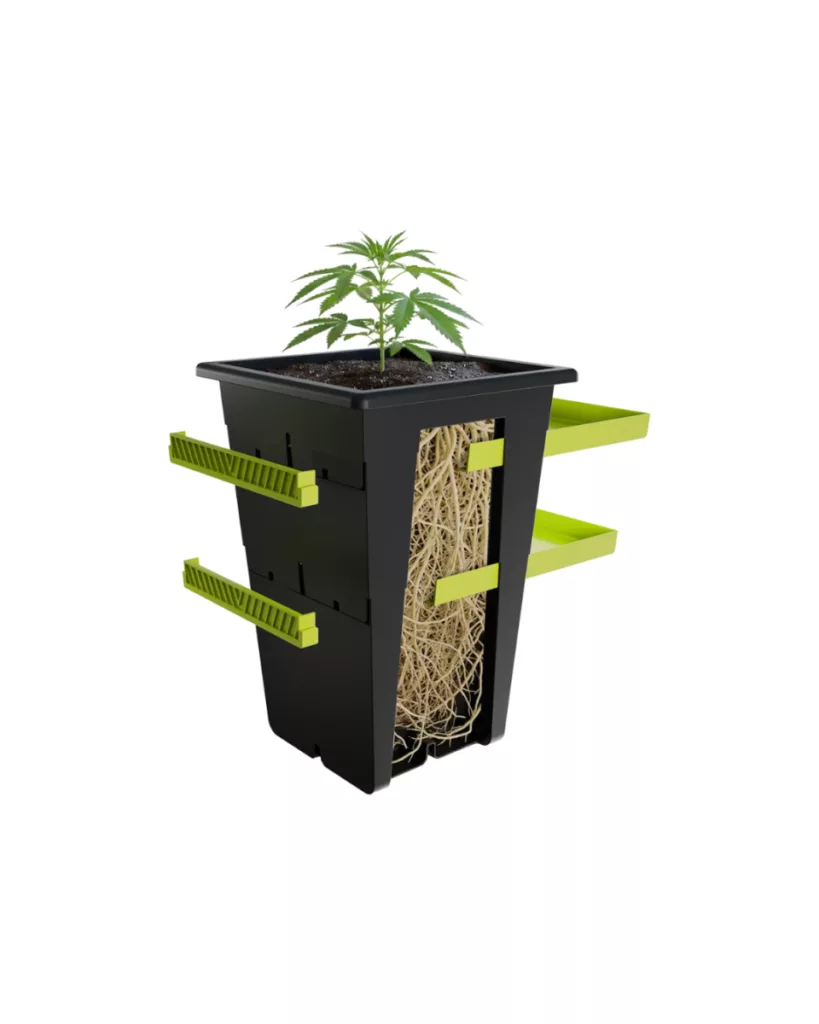 Replant Maceta Cuadrada - Contenedor Inteligente Todo en Uno