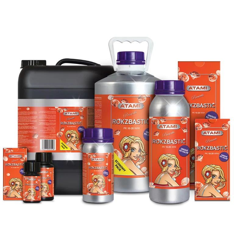 Rokzbastic Atami: Nutriente Mineral para Plantas de Flor