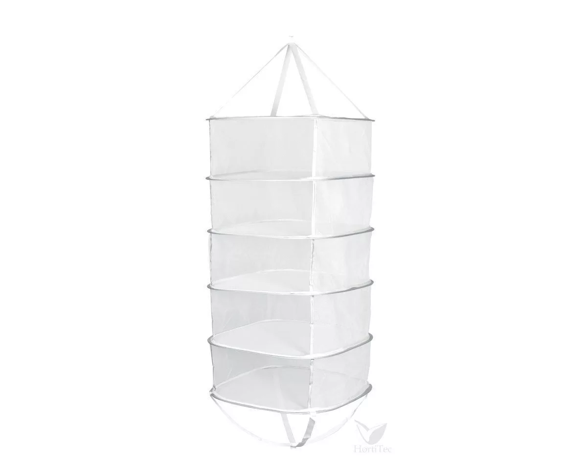 Secador Vertical de Malla Cuadrado 45 cm - 5 Niveles Plegable