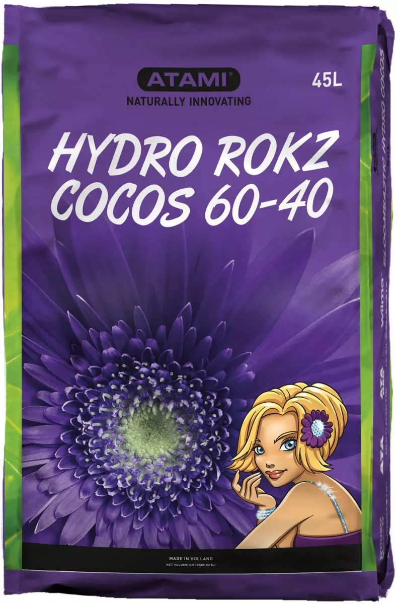 Sustrato de Coco Hydro Rokz Coco 60-40 Atami
