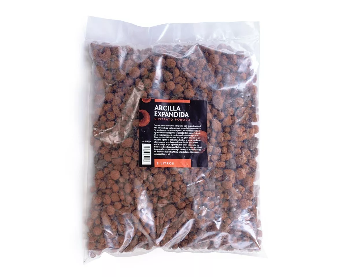 Sustratos para Mezclas Arcilla Expandida 3 L (14 unidades)
