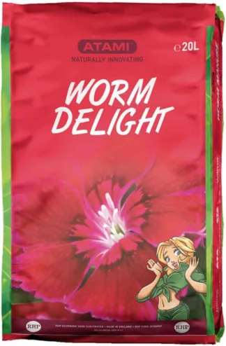 Sustratos para Mezclas Worm Delight humus de lombriz 20 L Atami
