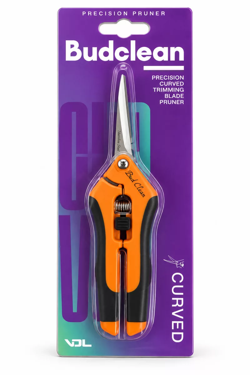 Tijera de Poda Bud Clean Punta Curva - Acero Inoxidable