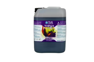 Terra Aquatica TriPart Micro Agua Dura - Nutrición Específica para Aguas con Alta Conductividad
