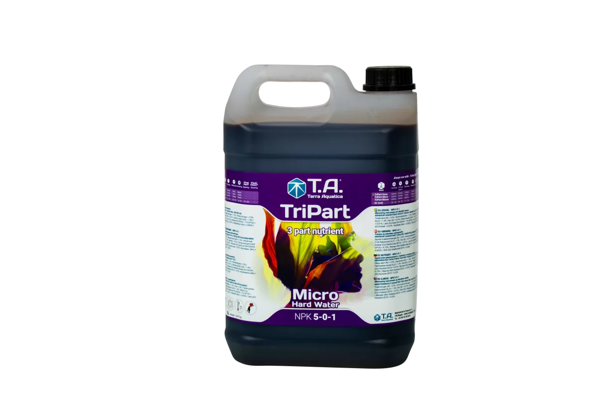Terra Aquatica TriPart Micro Agua Dura - Nutrición Específica para Aguas con Alta Conductividad - Imagen 4