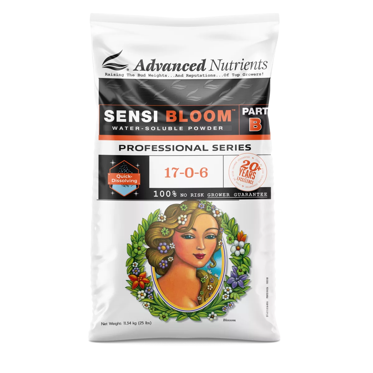 WSP Sensi Bloom B pro - Nutriente Avanzado para Jardines Verticales