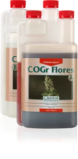 Canna COGr Flores B - Fertilizante Líquido Profesional para Fase Reproductiva (1L)