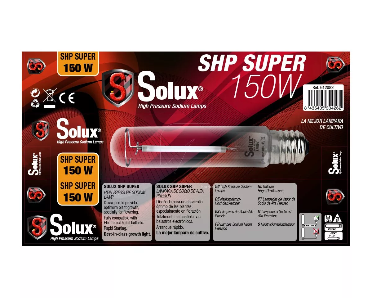 Bombilla 150 W super HPS Solux