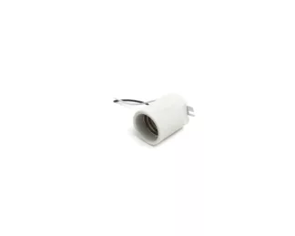 Casquillo portalámparas porcelana E40