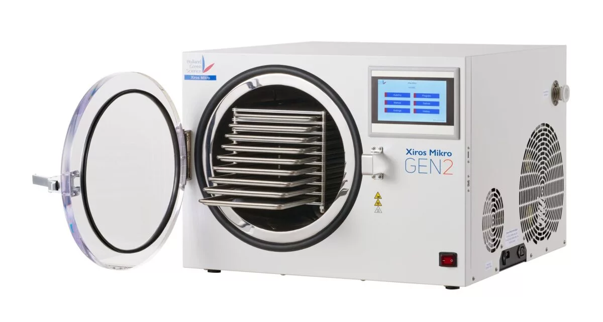 Liofilizadora Xiros Mikro GEN2 Holland Green Science - Imagen 4