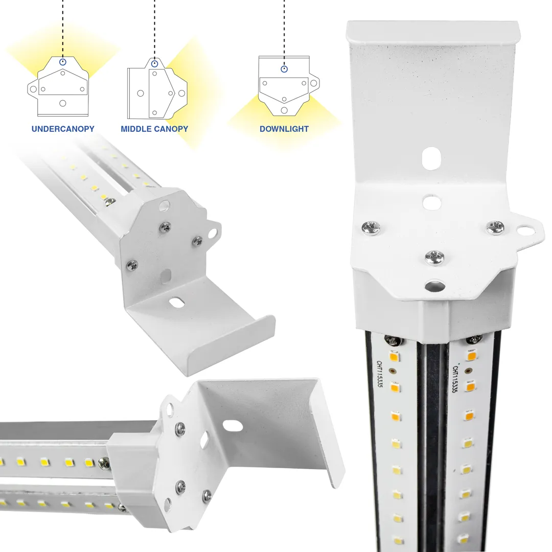 Barras LED Power Twins Bloom Boost 2 x 45 W rojo 660 nm - Agrolite — vista 5