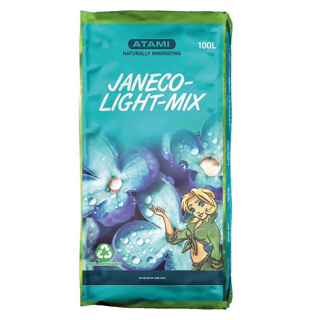 Janeco-Lightmix tierra ligeramente abonada, 100 L - Atami