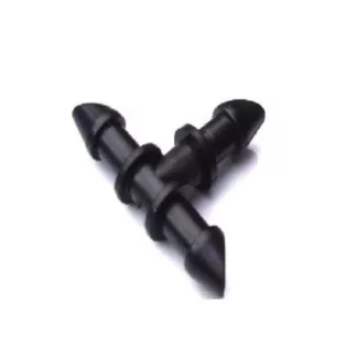 Unión en T para tubo de 9 mm del sistema de riego AutoPot
