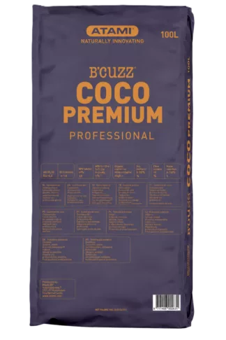 Sustrato de fibra de coco Atami B'cuzz Coco Premium Professional, 100 L