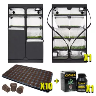 Kit Nursery con propagador XL de 120x40x200 cm - Garden HighPro