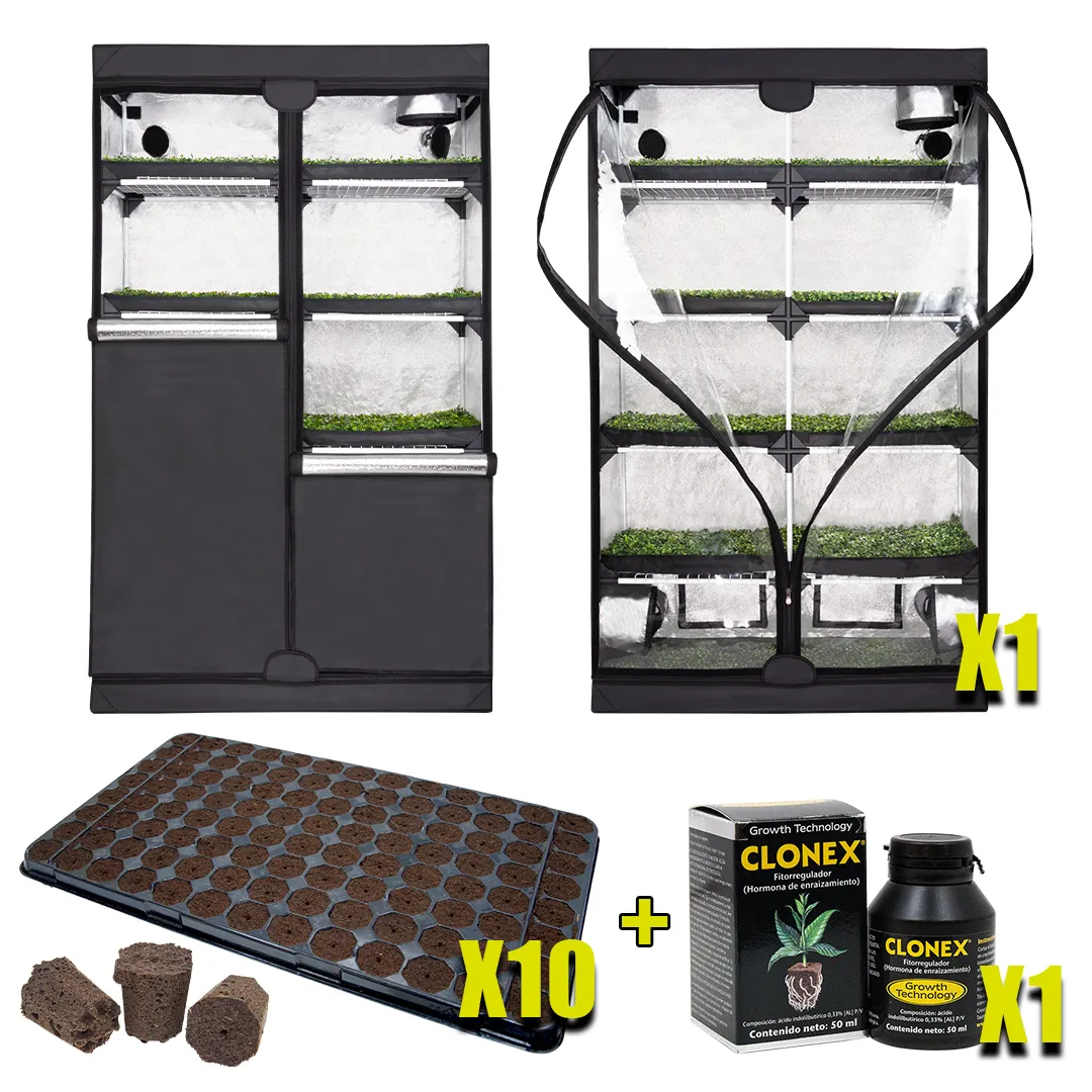 Kit Nursery con propagador XL de 120x40x200 cm - Garden HighPro