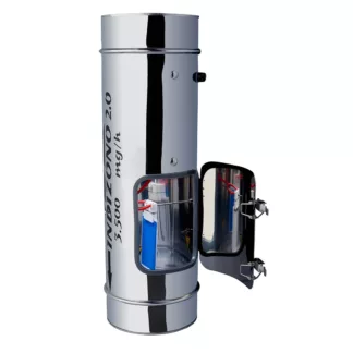 Ozonizador de 150 mm y 3.500 mg/h con puerta para placas - Indizono