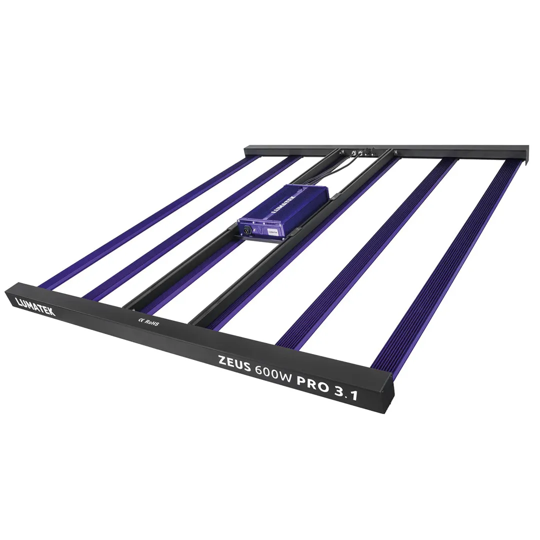 LED Zeus 600 W PRO 3.1 de seis barras y driver remoto - Lumatek — vista 2