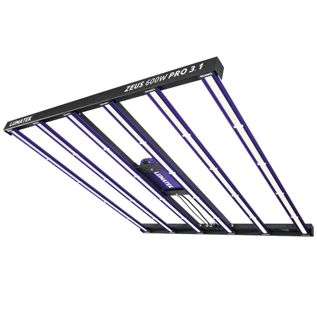 LED Zeus 600 W PRO 3.1 de seis barras y driver remoto - Lumatek