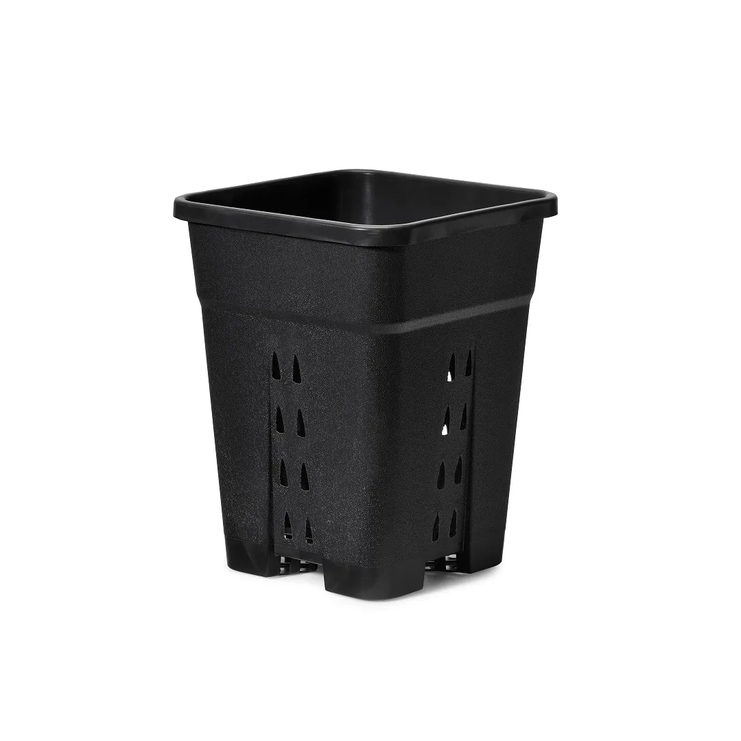 Maceta Pot Air cuadrada de 20x20x25cm y 7L con aireación lateral