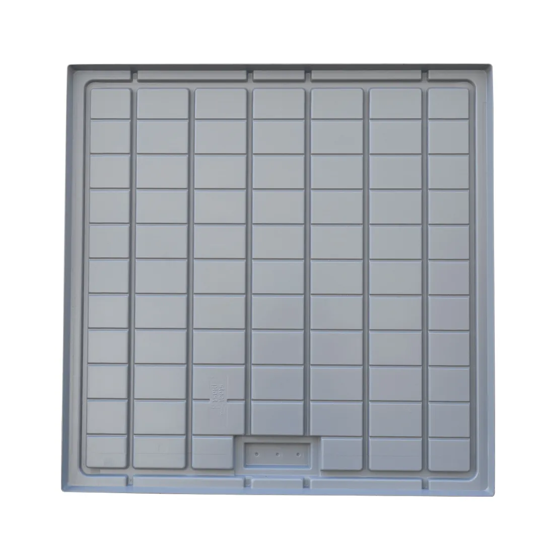 Mesa de cultivo 1,20 x 1,20 m con desagüe para filtro roscado