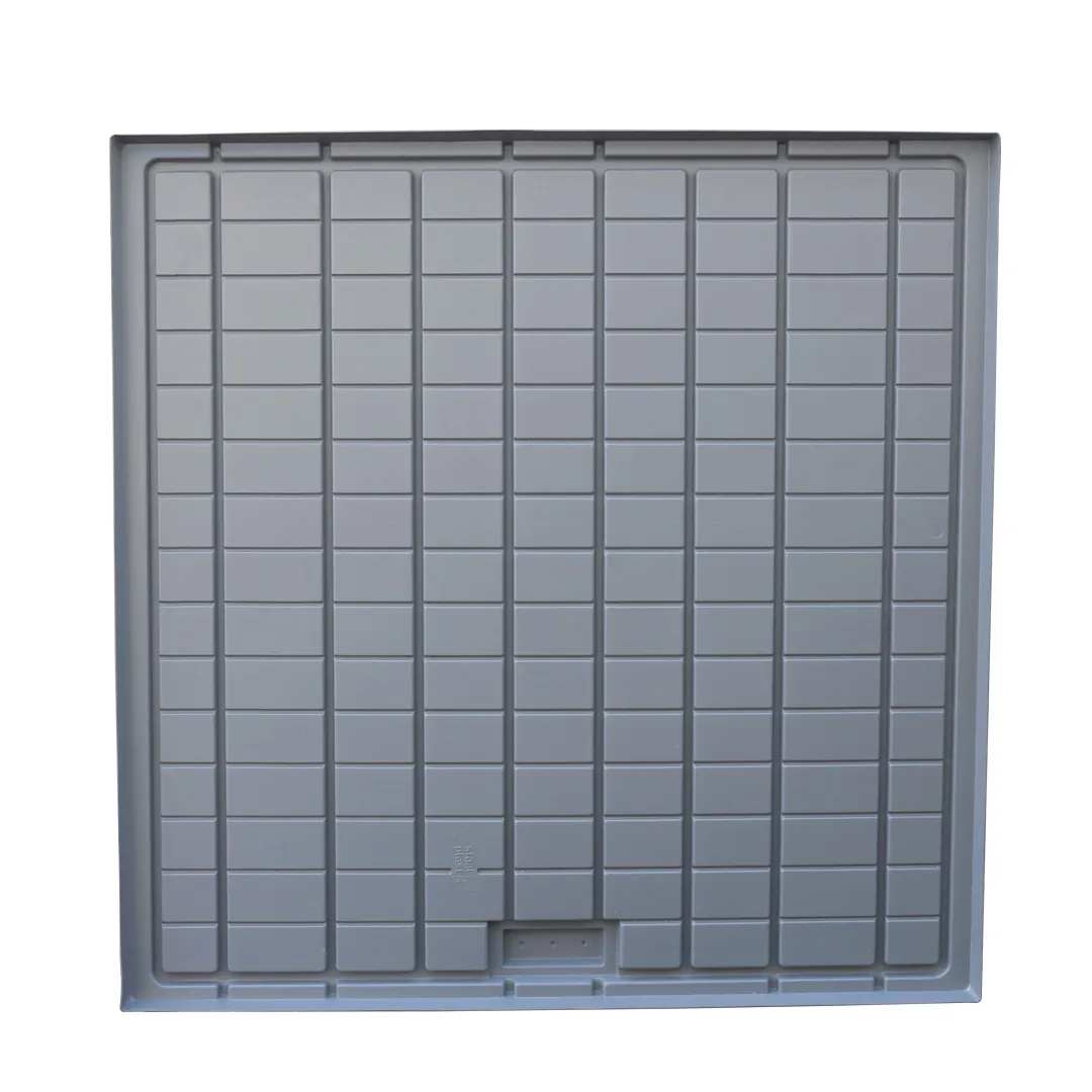 Mesa de cultivo 1,60 x 1,60 m con desagüe para filtro roscado
