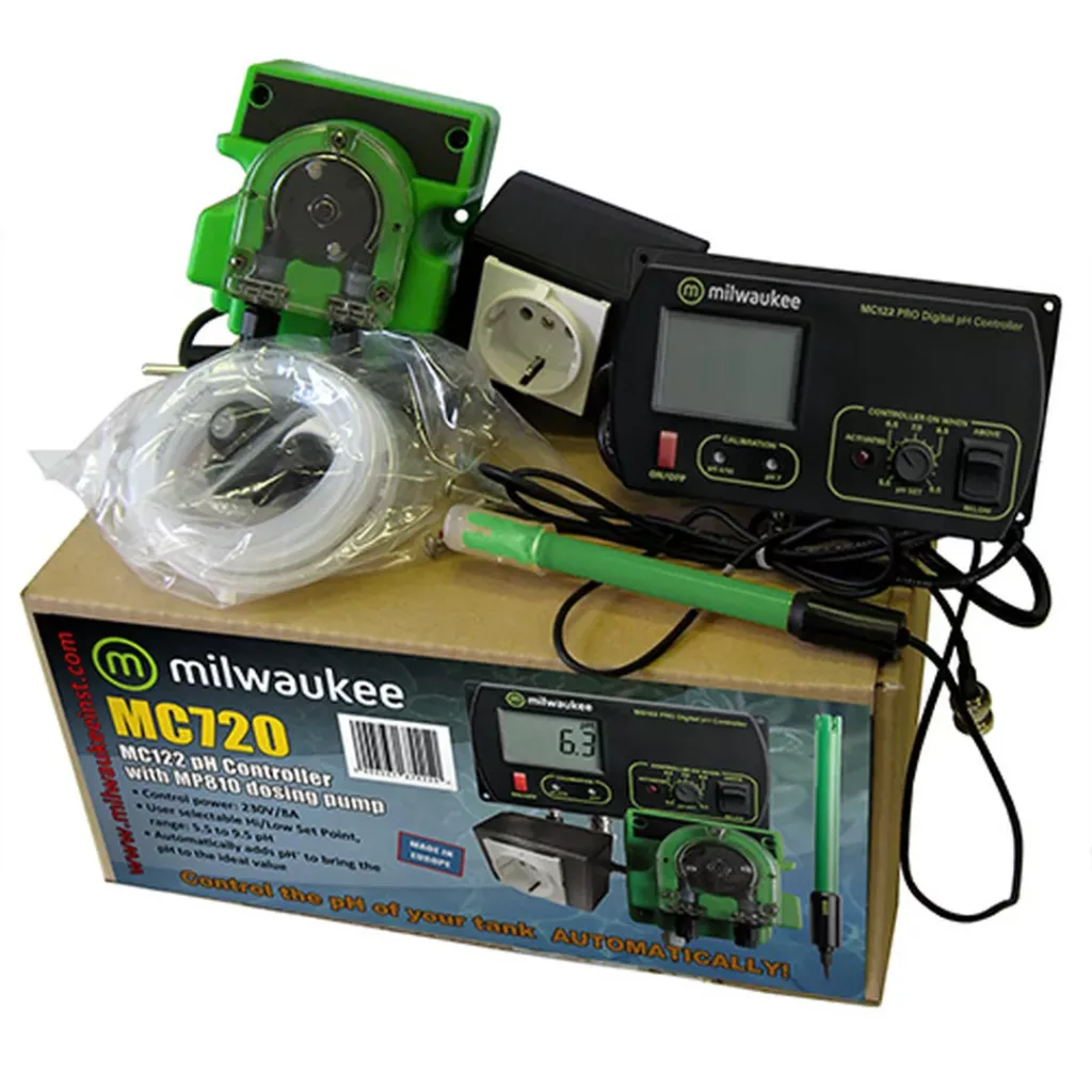 Kit controlador de pH MC720 con dosificación automática - Milwaukee — vista 3