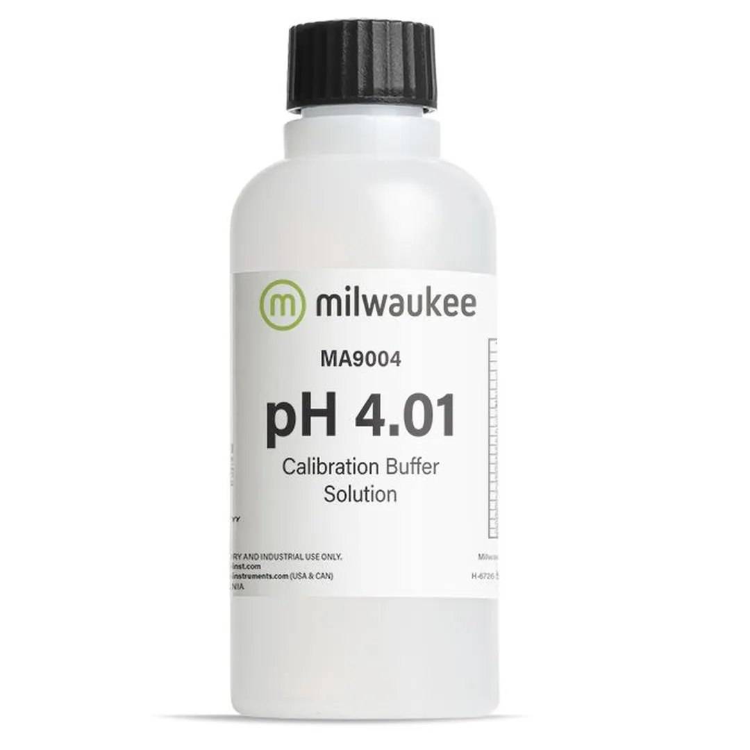 Líquido calibrador pH 4,01 de 230ml en botella - Milwaukee