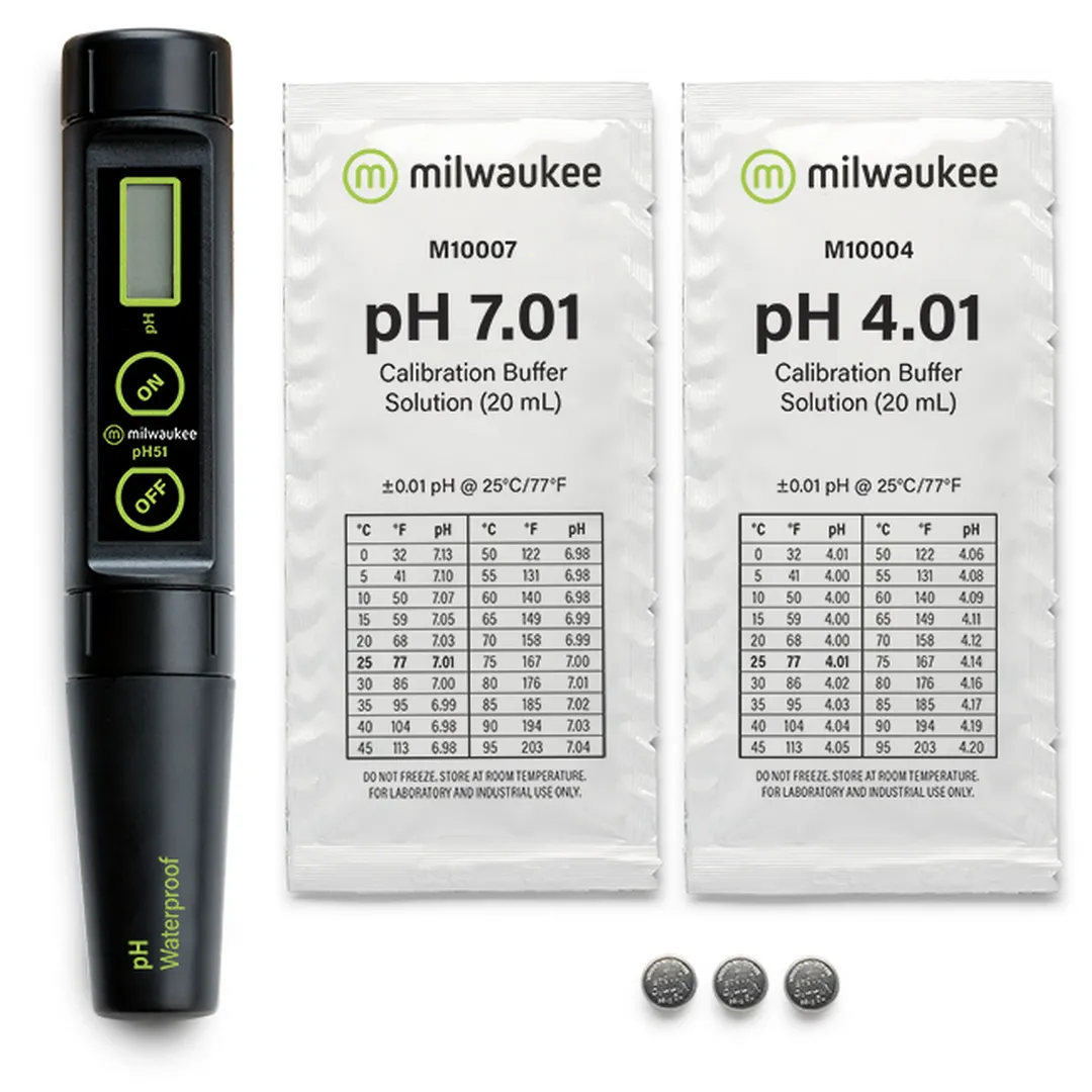 Medidor de pH Waterproof pH51 de 0,0 a 14,0 pH e IP65 - Milwaukee — vista 5