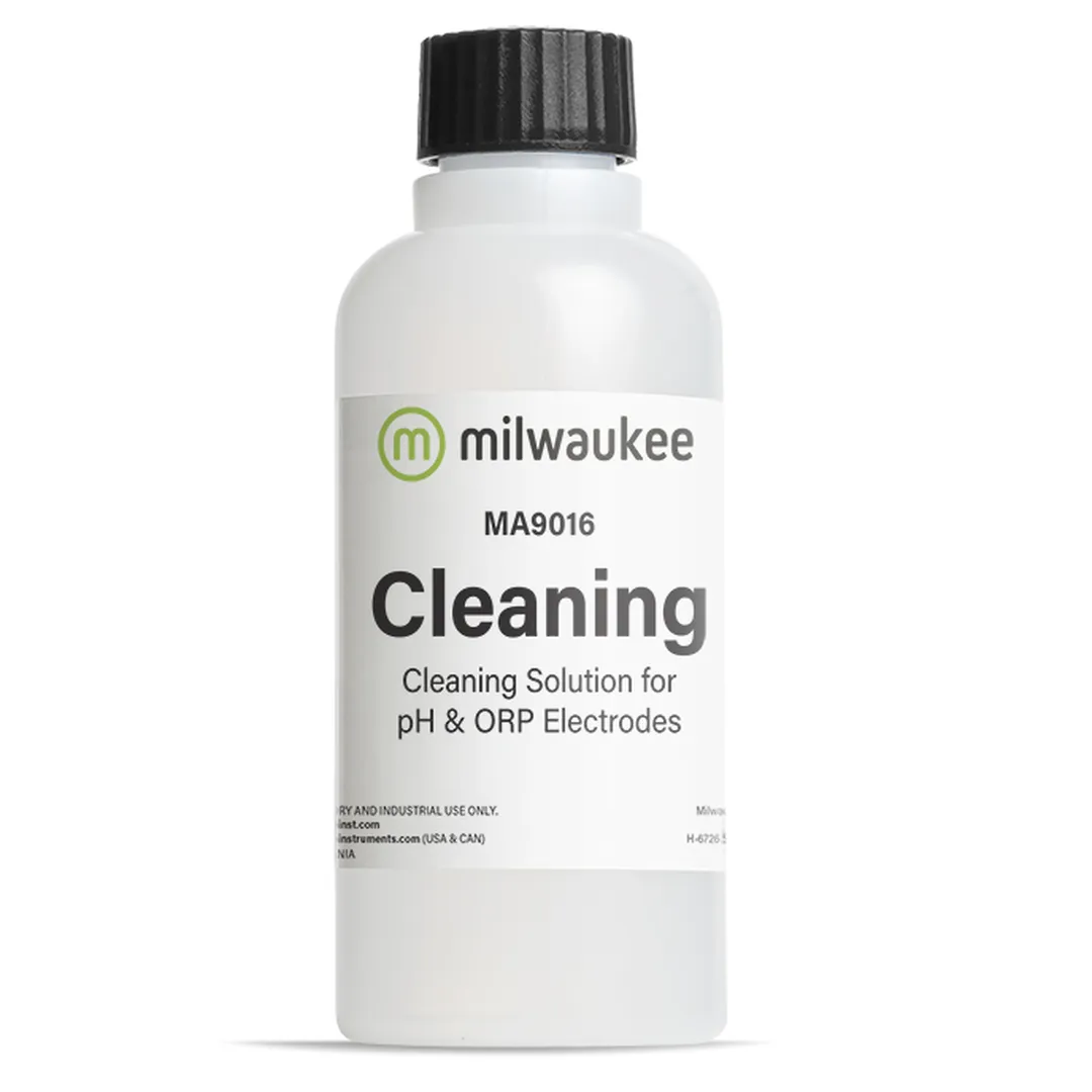 Solución de limpieza para electrodos de pH MA9016, 230 ml - Milwaukee
