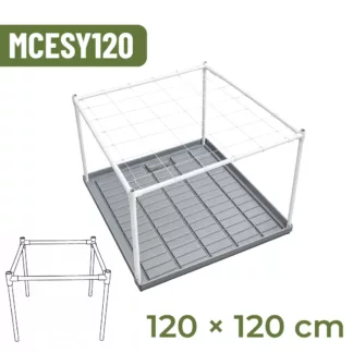 Estructura XYZ HoldNet para mesa de 120 x 120 cm - Neptune Hydroponics