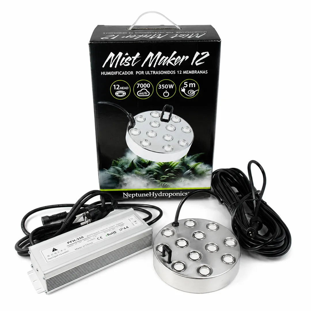 Humidificador ultrasónico Mist Maker 12 membranas 7.000 ml/h - Neptune