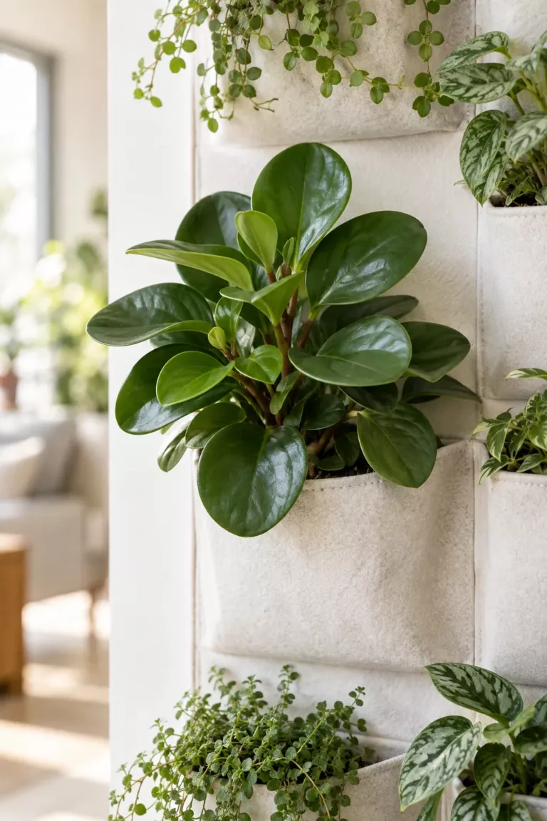 Peperomia de porte compacto