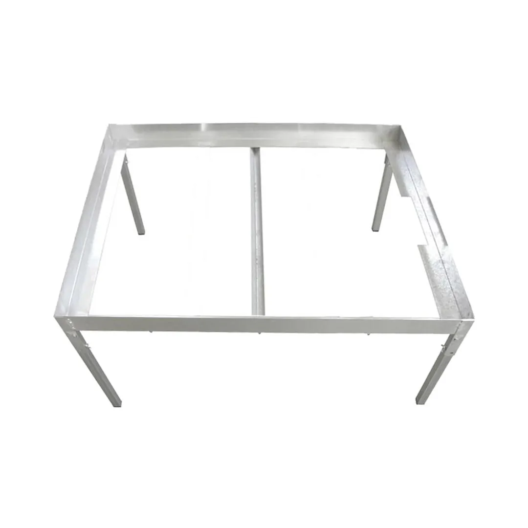 Soporte de acero para mesa de cultivo 110 x 63 cm, 43-45 cm de alto