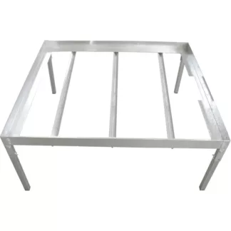 Soporte de acero para mesa de cultivo 160 x 160 cm, 43-45 cm de alto