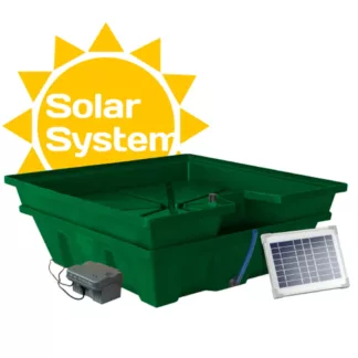 Sistema EbbGrow con bomba solar y macetas Propots - Terra Aquatica