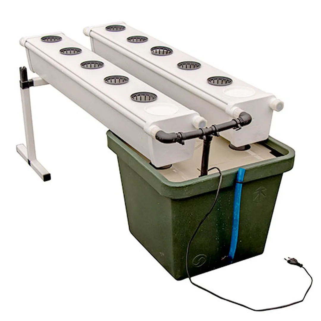 Sistema hidropónico GrowStream 10 para 10 plantas - Terra Aquatica