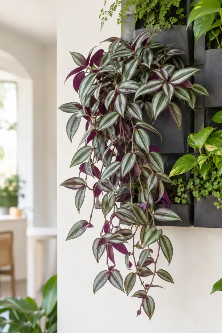 Tradescantia de hojas coloreadas